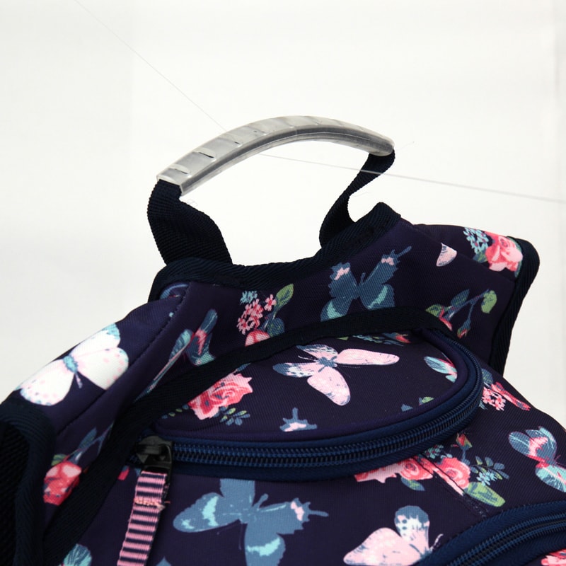 Рюкзак с цветочками, бабочками и резиночкой для волос Kite Style 857-2  